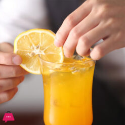 Bamboo Shape Collins Glass Water Glass Juice Glasses - 460Ml