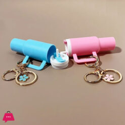 Mini Cup Keychain For Stanley Water Bottle Tumbler Cup Decoration