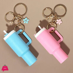Mini Cup Keychain For Stanley Water Bottle Tumbler Cup Decoration