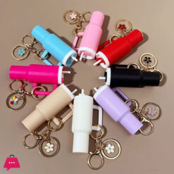 Mini Cup Keychain For Stanley Water Bottle Tumbler Cup Decoration