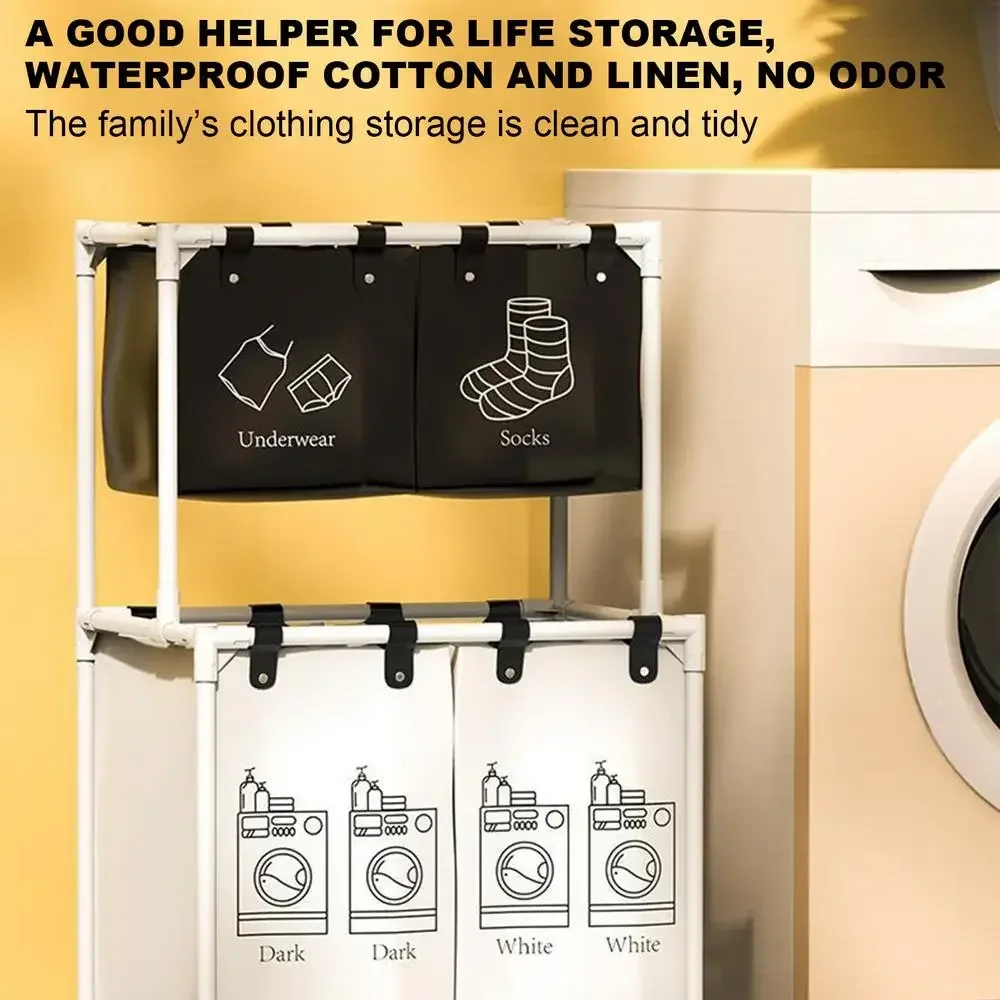 Folding Laundry Basket Dirty Clothes Storage
