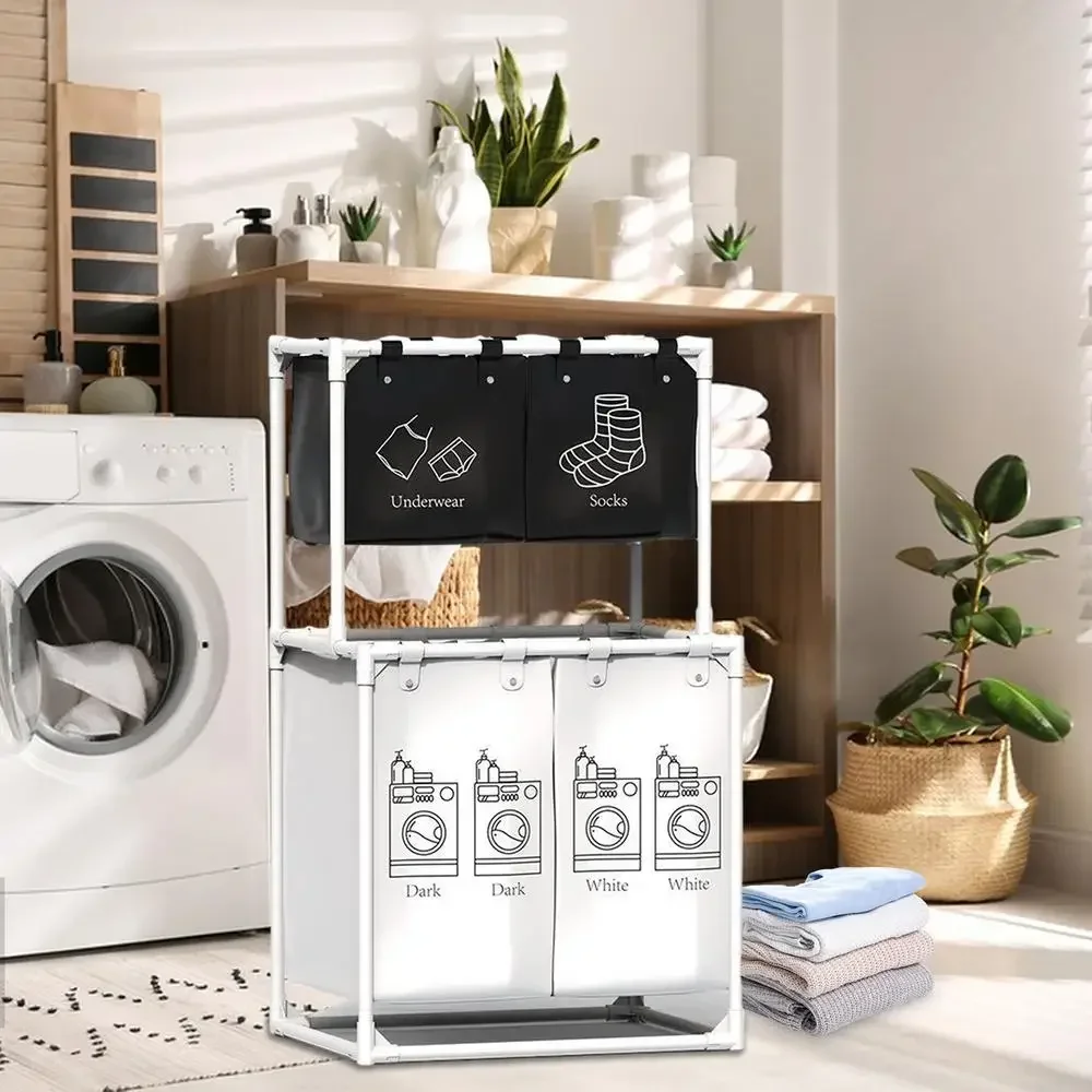 Folding Laundry Basket Dirty Clothes Storage