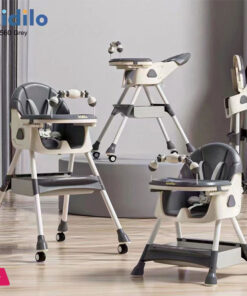 kidilo High chair E 560 - Grey