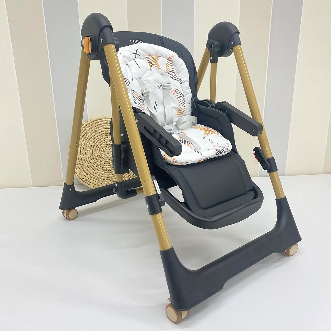 Kidillo 2 In 1 High Chair &Amp; Swing - Dc02 18 Kidillo 2 In 1 High Chair &Amp; Swing - Dc02