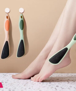 Long Handle Exfoliating Foot Scrubber Foot Cleaner Bathroom SPA Remove Dead Skin Foot Care