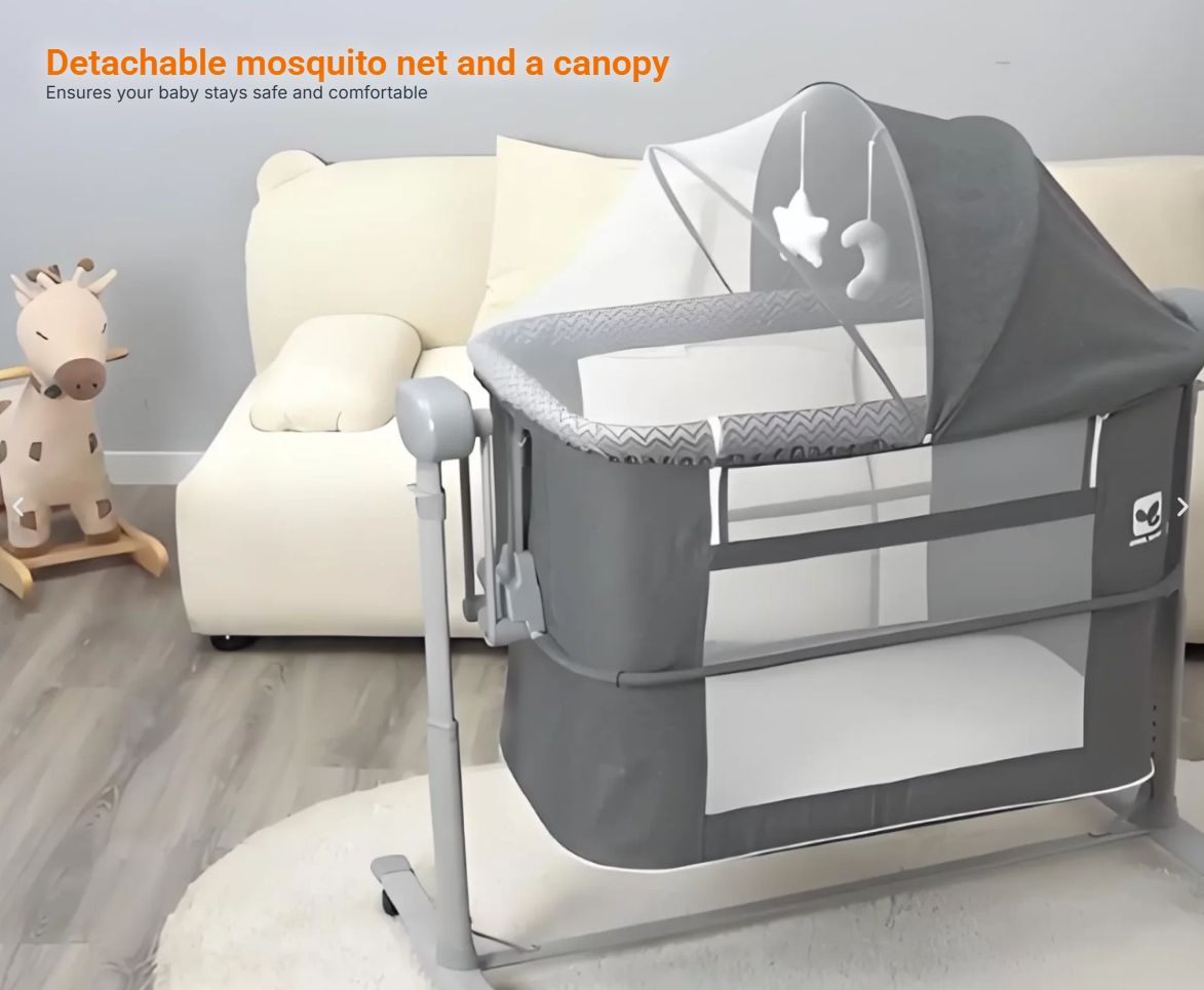 Multi-Functional Bassinet Use Automatic Cradle Baby Rocker Bed Electric 10 Multi-Functional Bassinet Use Automatic Cradle Baby Rocker Bed Electric