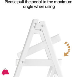 Multifunctional Ladders Home Folding Ladder Modern Indoor Stairs Small Step Stool - 3 Step