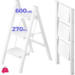 Multifunctional Ladders Home Folding Ladder Modern Indoor Stairs Small Step Stool - 3 Step