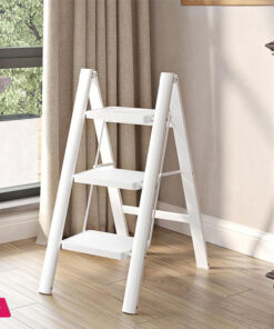 Multifunctional Ladders Home Folding Ladder Modern Indoor Stairs Small Step Stool - 3 Step