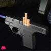 New Gun Lighter Pistol With Magazine Cigarette Holder