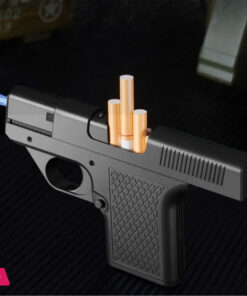 New Gun Lighter Pistol with Magazine Cigarette Holder