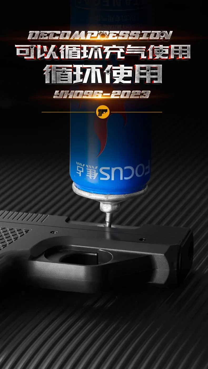 New Gun Lighter Pistol With Magazine Cigarette Holder