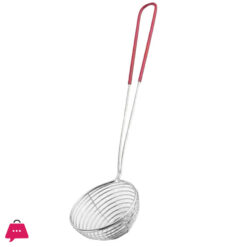 Pasta Strainer Spoon Stainless Steel - Durable Convenient Storage 2-Sizes