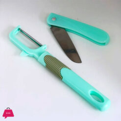 Peeler with Folding Knife