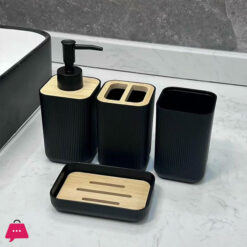 Plastic Bathroom Set 4 Pcs