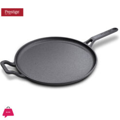 Prestige Cast Iron Flat Tawa 28 cm Induction Cast Iron Tawa - 48885