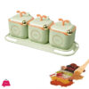 Seasoning Box Set 3 Pieces Plastic Spice Container