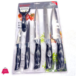 Stainless Steel 6 Pcs Kitchen Knife Set