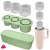 Stanley Ice Cube Maker With Lid 3 Hollow Cylinder Ice Cube Molds