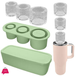 Stanley Ice Cube Maker With Lid 3 Hollow Cylinder Ice Cube Molds