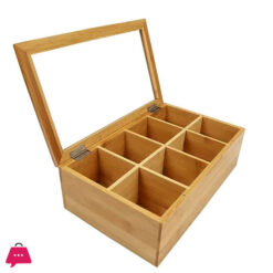 Tea Bag Organizer Storage Box With Lid