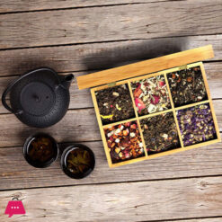 Tea Bag Organizer Storage Box With Lid