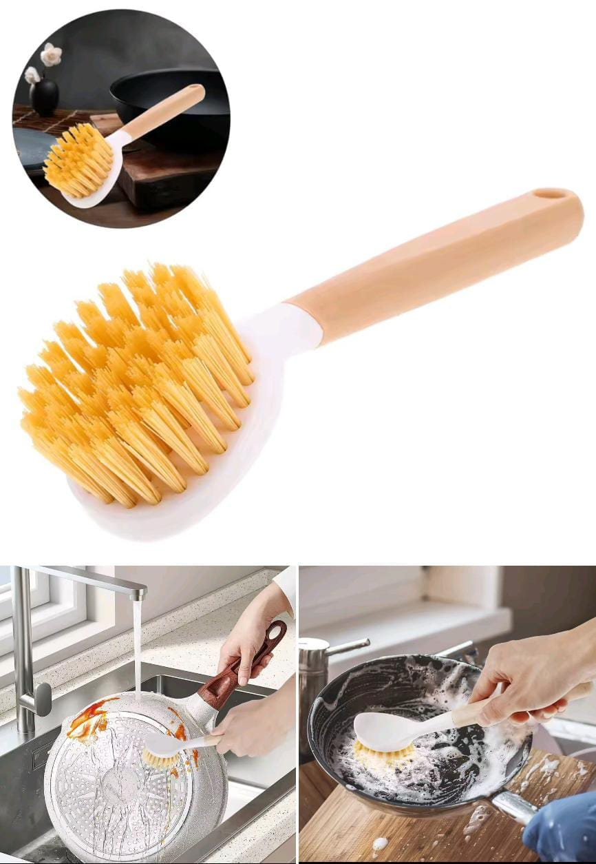 1-Dish Brush For Pans Pots Cleaning Kitchen Sinks