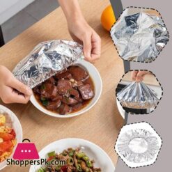 10 PCS Aluminium Foil Food Cover Repeatable Insulation Foil Fresh Keeping Bag for Kitchen