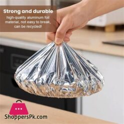 10 Pcs Aluminium Foil Food Cover, Repeatable Insulation Foil Fresh Keeping Bag For Kitchen 13 10 Pcs Aluminium Foil Food Cover Repeatable Insulation Foil Fresh Keeping Bag For Kitchen