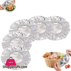 10 Pcs Aluminium Foil Food Cover, Repeatable Insulation Foil Fresh Keeping Bag For Kitchen 14 10 Pcs Aluminium Foil Food Cover Repeatable Insulation Foil Fresh Keeping Bag For Kitchen