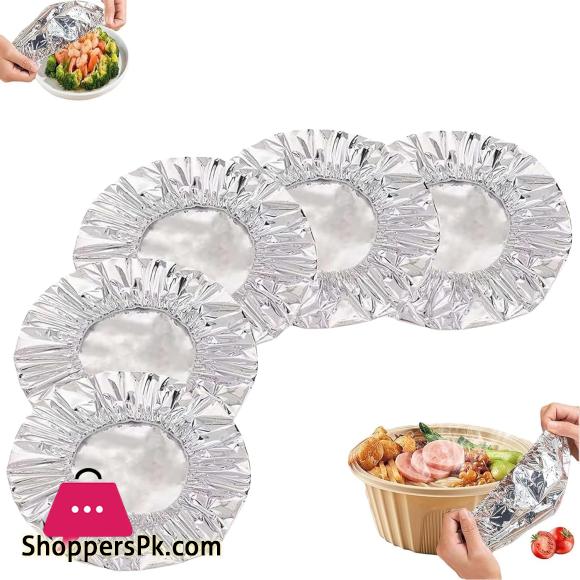 10 Pcs Aluminium Foil Food Cover, Repeatable Insulation Foil Fresh Keeping Bag For Kitchen 8 10 Pcs Aluminium Foil Food Cover Repeatable Insulation Foil Fresh Keeping Bag For Kitchen
