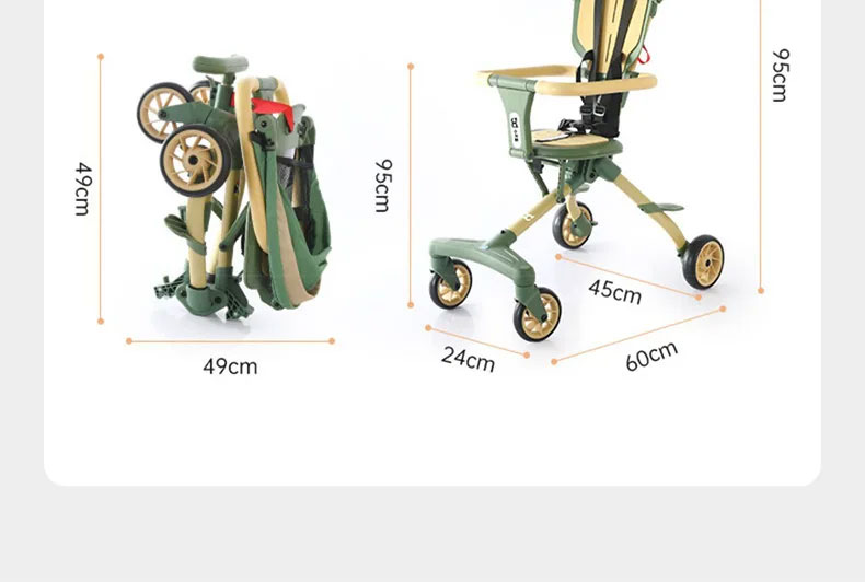 Magic Stroller EG6 Two-Way Reversible Stroller