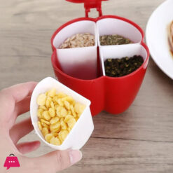 1Pc Plastic Creative Seasoning Jar Container Spice Jar