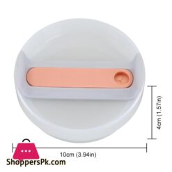 40Oz Tumbler Flip Straw Lid Replacement Spill Proof Splash Resistant Tumbler Lids Reusable Straw Cap For Stanley