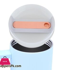 40Oz Tumbler Flip Straw Lid Replacement Spill Proof Splash Resistant Tumbler Lids Reusable Straw Cap For Tumbler - Image 5