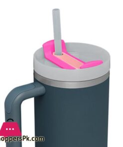 40Oz Tumbler Flip Straw Lid Replacement Spill Proof Splash Resistant Tumbler Lids Reusable Straw Cap For Tumbler - Image 6