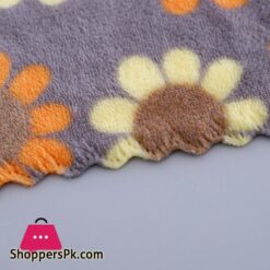 5Pcs Kitchen Cleaning Cloths Soft Absorbent Dishcloth Coral Fleece Sunflower Wiping Towel Rags Household Cleaning Cloth