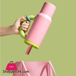 Chakolab 40Oz Stainless Steel Tumbler Travel Mug With Straw Fits Car Cup