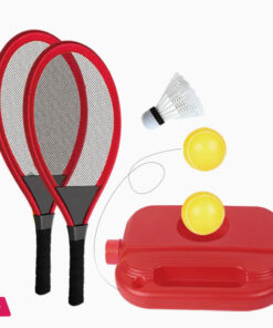 Children′s Outdoor Sport Tennis Badminton Practise Ball 2 in 1 Set Toys for Kids