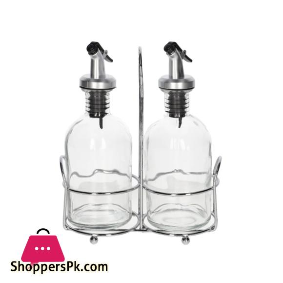 Danny Home Glass Oil Bottle Set Of 3 Pcs 260Ml 3 Sd 002 Oil Bottle 3Pcs Set 260Ml