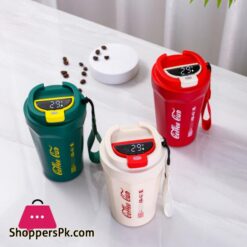 Double-Layer Intelligent Temperature Car Mug Hot-Cold 390Ml