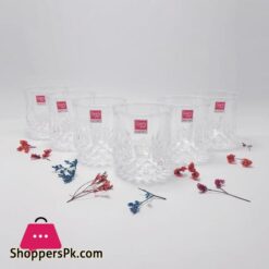 1988 31 Glass 6Pcs Set 300ml Measurement 8x8cmWeight 290g Per Glass