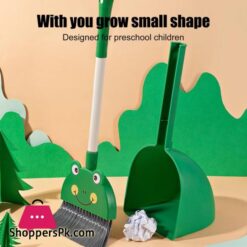 Kids Trash Can Cleaning Shovel, Household Cleaning Tools, Small Broom Dustpan Set