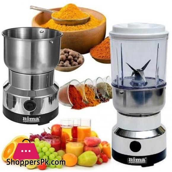 Nima 2 In 1 Electric Spice Grinder &Amp; Blender Juicer 4 Nima Ly 8300 2 In 1 Electric Spice Grinder Blenderjuicer