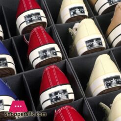 Storage Box With Transparent Cover For Clothes Shoe