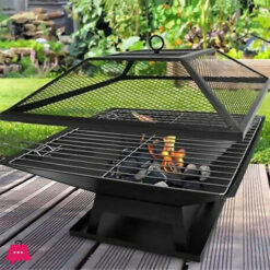 Bbq Grill Portable Table Stove Backyard Garden Camping Barbecue Party For Family