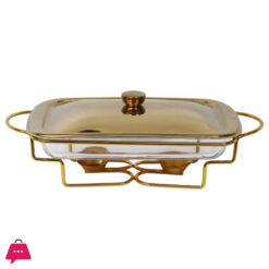 Burner Dish Rectangle Food Warmer 2L