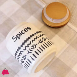 Ceramic Spice Jars Set Of 3 200Ml