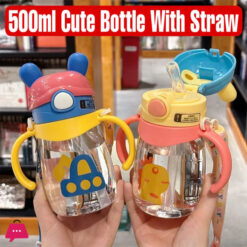 Cute Bottle with Straw 500ml
