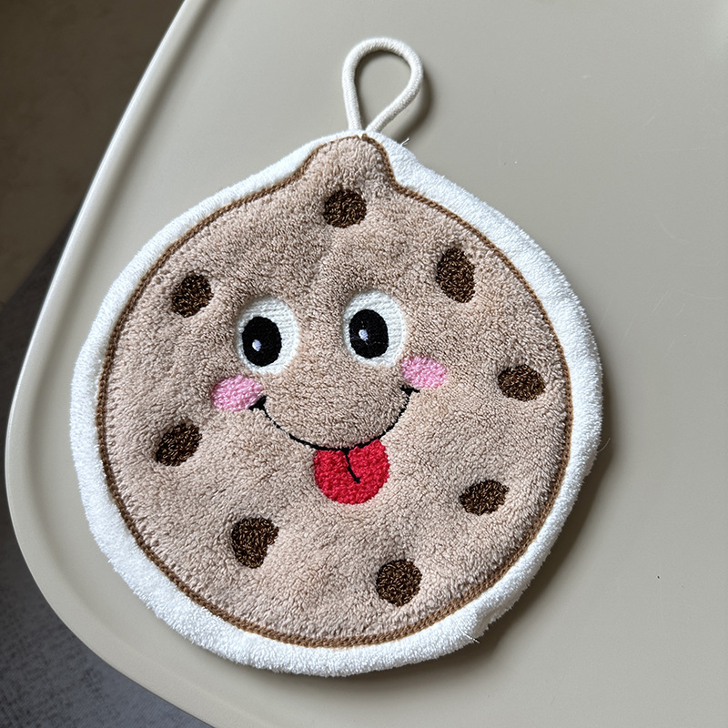 Cute Hanging Hand Towels Quick-Drying Coral Fleece Bathroom Kitchen 1-Pcs 6 Cute Hanging Hand Towels Quick-Drying Coral Fleece Bathroom Kitchen 1-Pcs